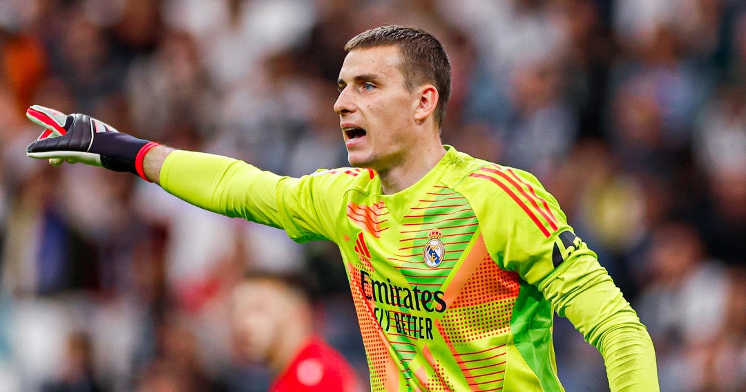 Andriy Lunin, portero del Real Madrid