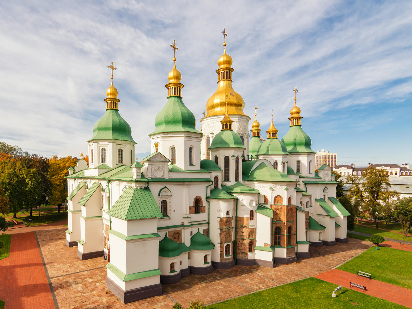 Vista de Santa Sofía de Kyiv